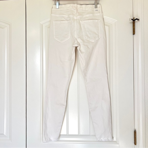 Mother The Looker Ankle Jeans  in Cream Puff - Picture 3 of 10